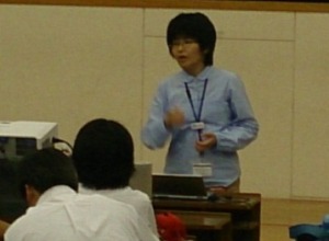 大阪府立山田高等学校出張講義 量子線生体材料工学領域 秋山庸子准教授 環エネtopics